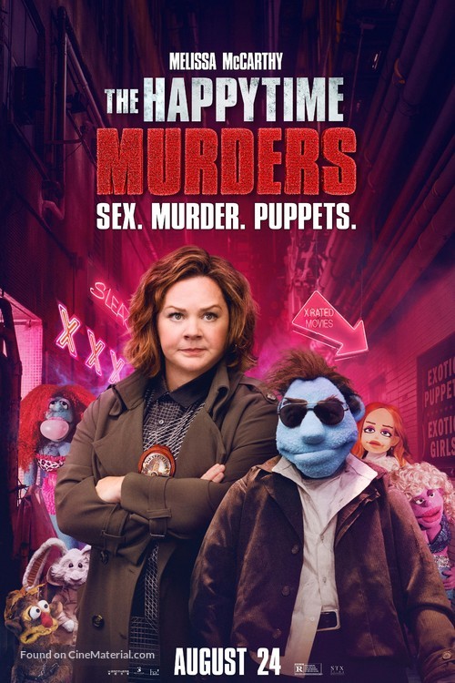 The Happytime Murders - Theatrical movie poster