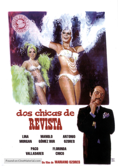 Dos chicas de revista - Spanish Movie Cover