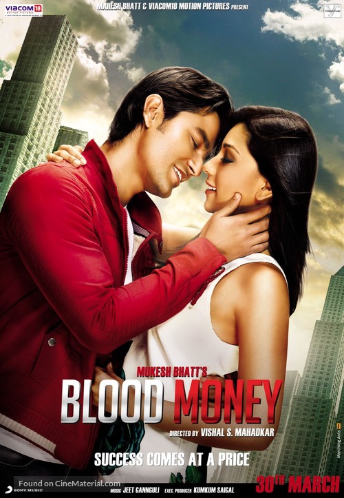 Blood Money - Indian Movie Poster