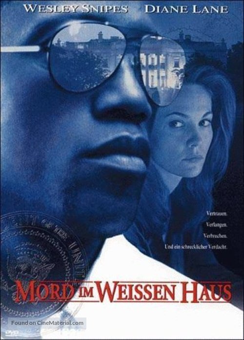 Murder At 1600 - German DVD movie cover