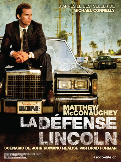 The Lincoln Lawyer - Swiss Movie Poster