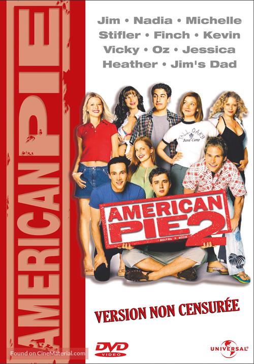 American Pie 2 - French DVD movie cover