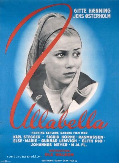 Ullabella - Danish Movie Poster