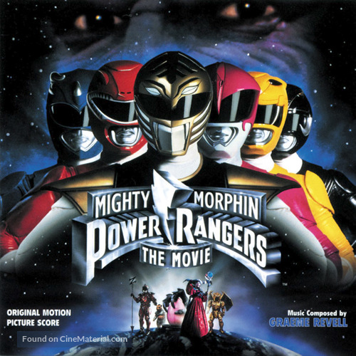 Mighty Morphin Power Rangers: The Movie - Movie Cover