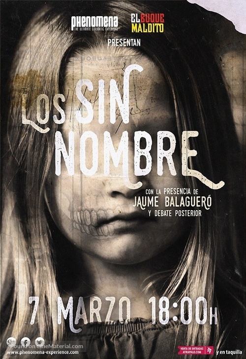 Los sin nombre - Spanish Movie Poster
