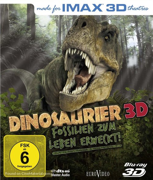 Dinosaurs Alive - German Blu-Ray movie cover