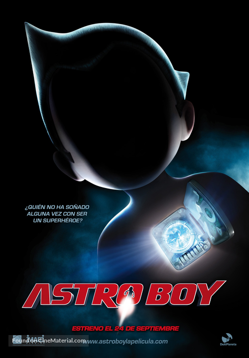 Astro Boy - Spanish Movie Poster