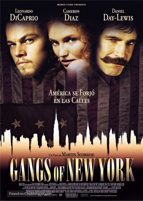 Gangs Of New York - Estonian Movie Poster