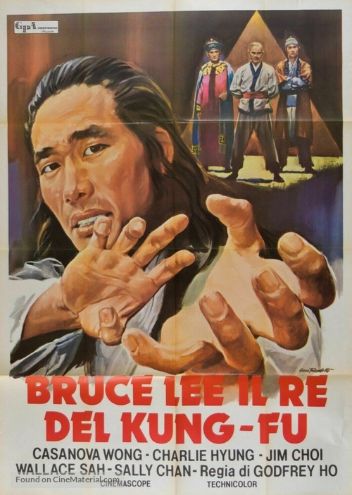 Jin hu men - Italian Movie Poster