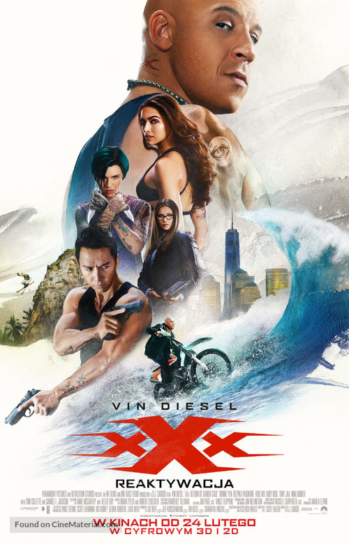 xXx: Return of Xander Cage - Polish Movie Poster