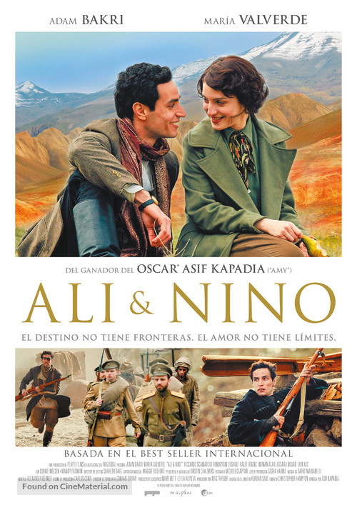 Ali and Nino - Spanish Movie Poster