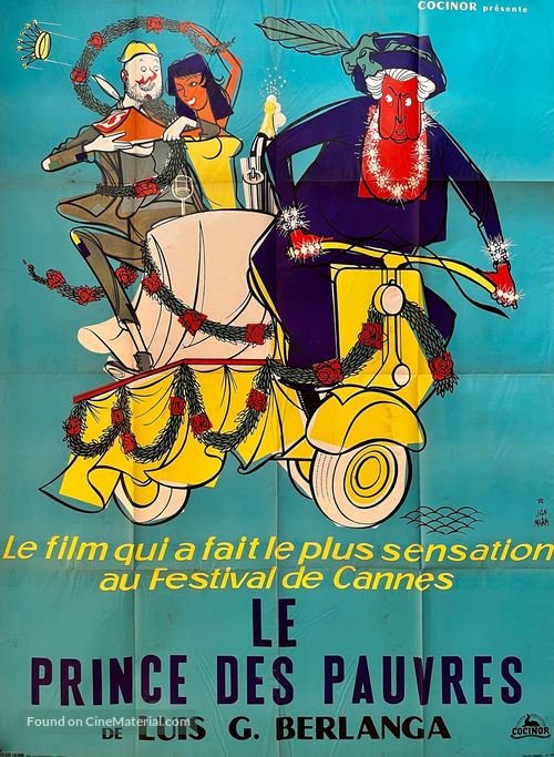 Pl&aacute;cido - French Movie Poster