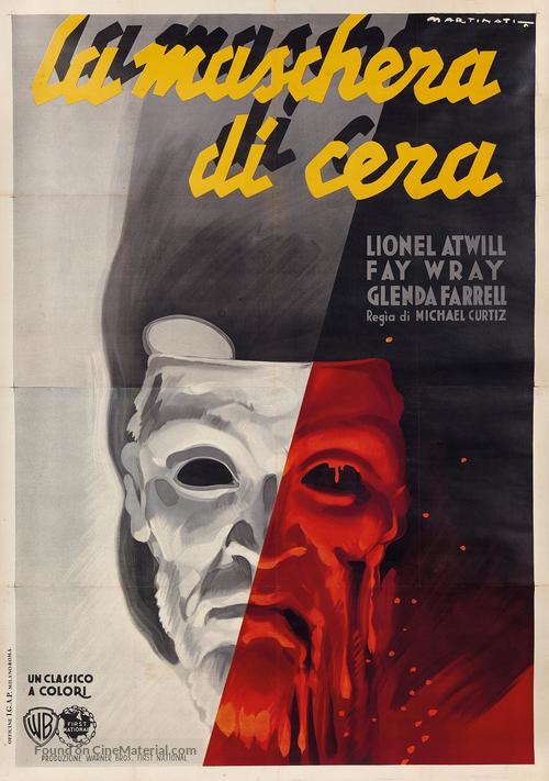 Mystery of the Wax Museum - Italian Movie Poster