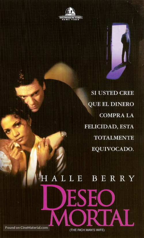 The Rich Man&#039;s Wife - Argentinian VHS movie cover