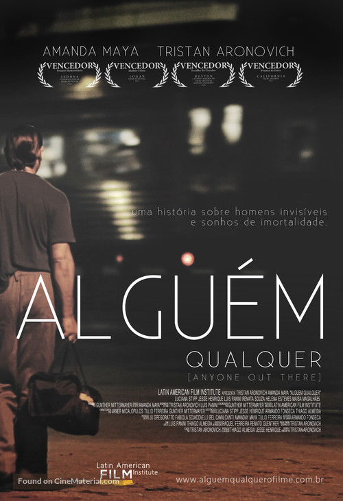 Algu&eacute;m Qualquer - Brazilian Movie Poster