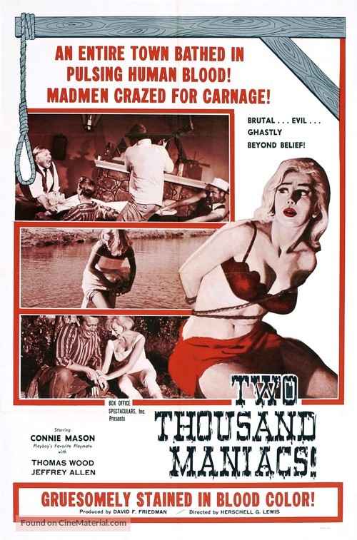 Two Thousand Maniacs! - Movie Poster