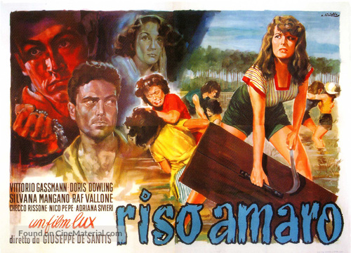 Riso amaro - Italian Movie Poster