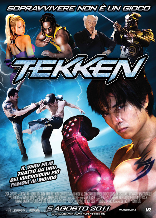 Tekken - Italian Movie Poster