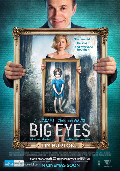 Big Eyes - Australian Movie Poster