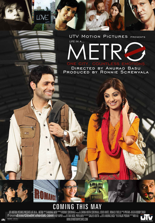 Life in a... Metro - Indian poster