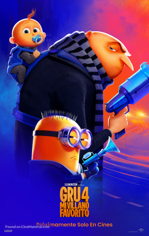 Despicable Me 4 - Spanish Movie Poster