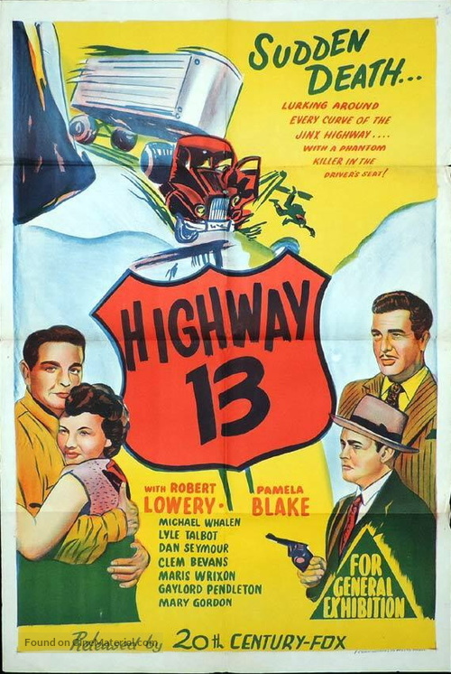 Highway 13 - Australian Movie Poster