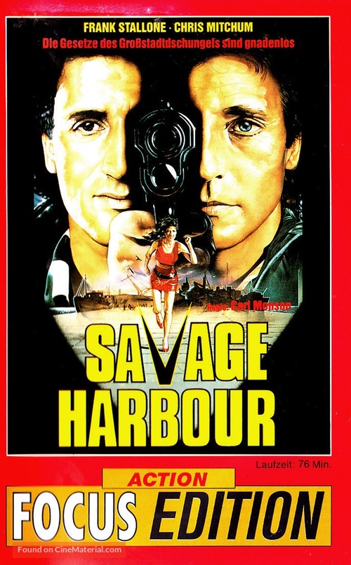 Savage Harbor - German VHS movie cover