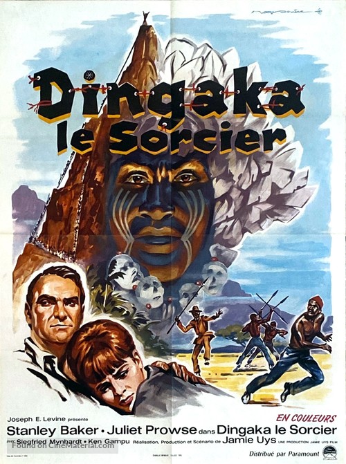 Dingaka - French Movie Poster