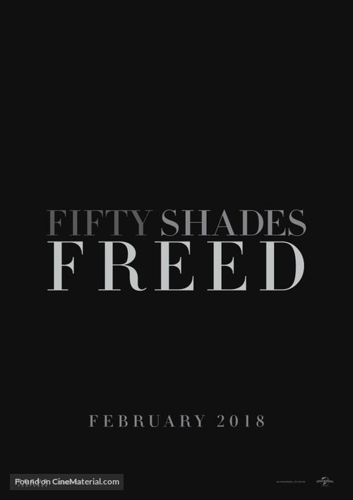 Fifty Shades Freed - Movie Poster