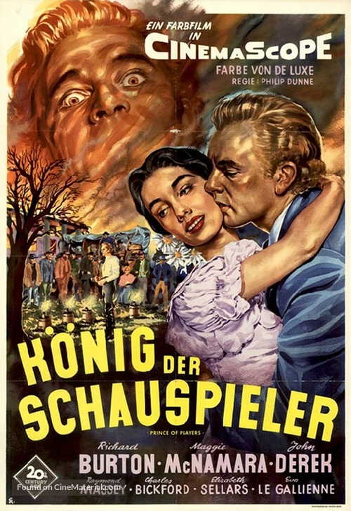 Prince of Players - German Movie Poster