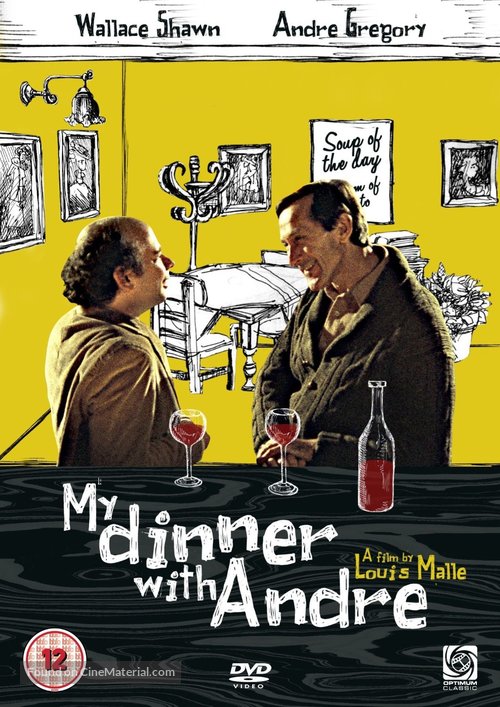 My Dinner with Andre - British DVD movie cover