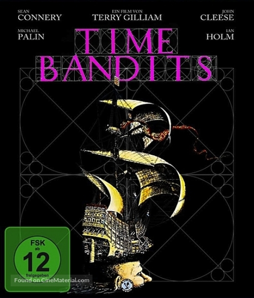 Time Bandits - German Blu-Ray movie cover