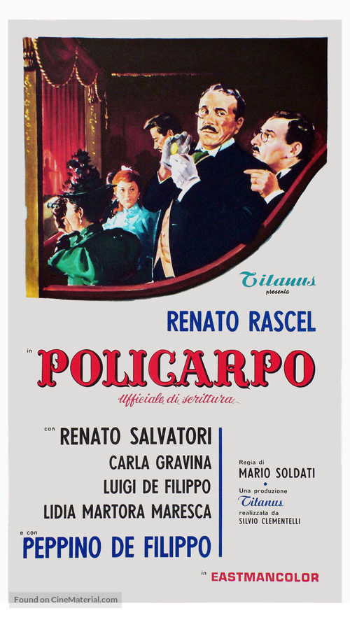 Policarpo, ufficiale di scrittura - Italian Movie Poster