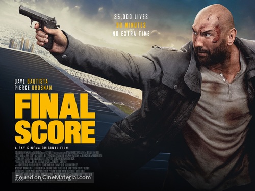Final Score - British Movie Poster