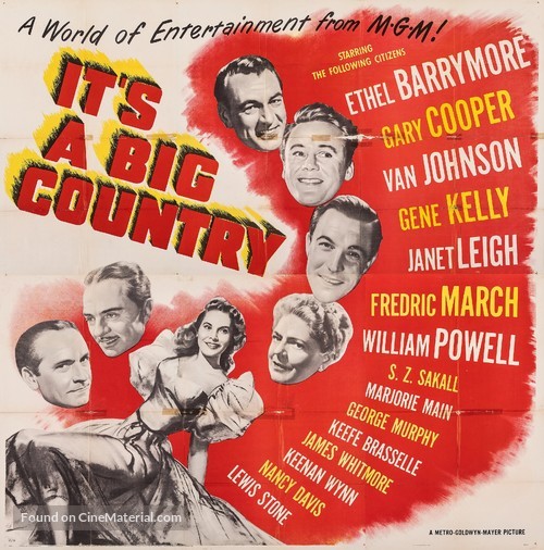 It&#039;s a Big Country - Movie Poster