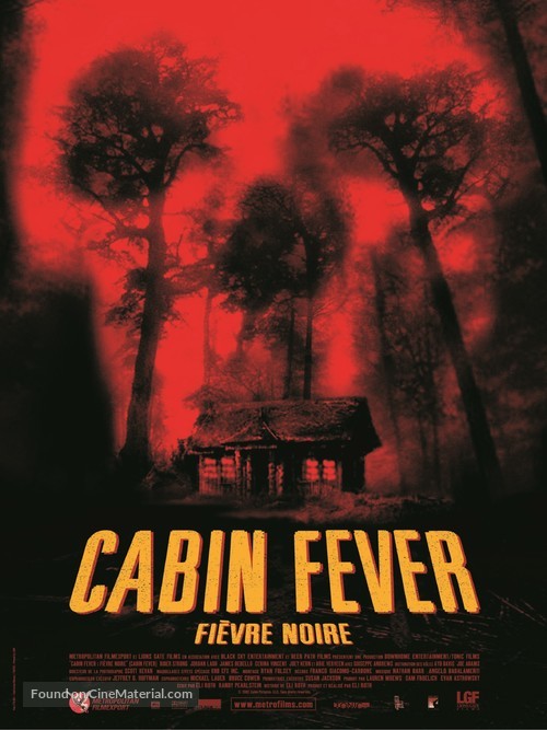 Cabin Fever - French Movie Poster