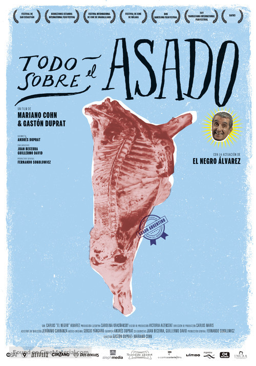 Todo sobre el asado - Argentinian Movie Poster