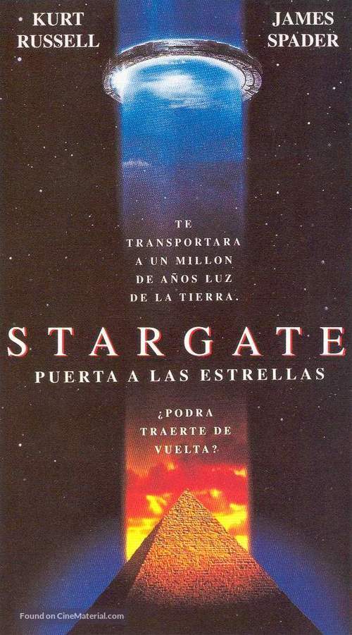 Stargate - Spanish VHS movie cover