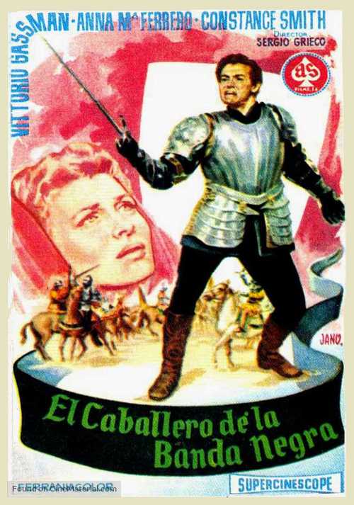 Giovanni dalle bande nere - Spanish Movie Poster