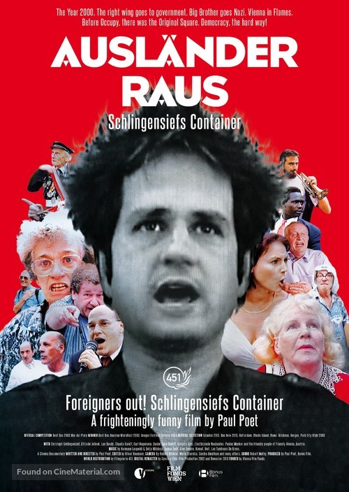 Foreigners out! Schlingensiefs Container - Austrian Movie Poster