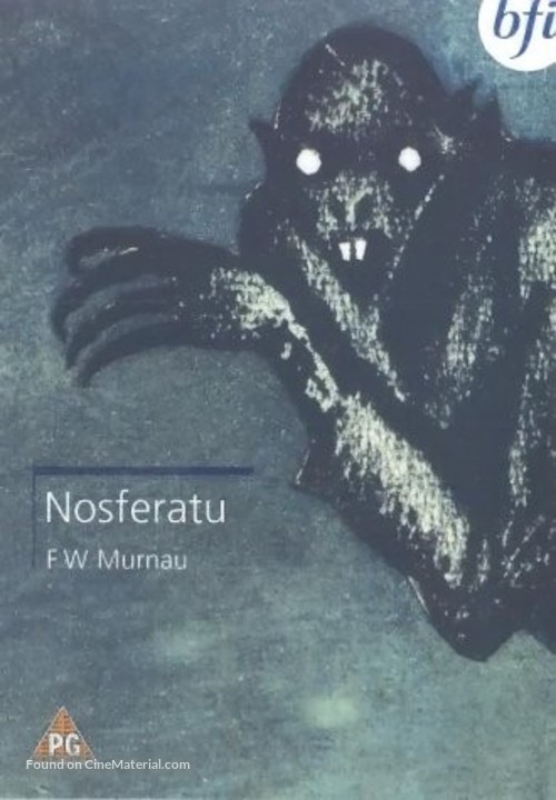 Nosferatu, eine Symphonie des Grauens - British DVD movie cover