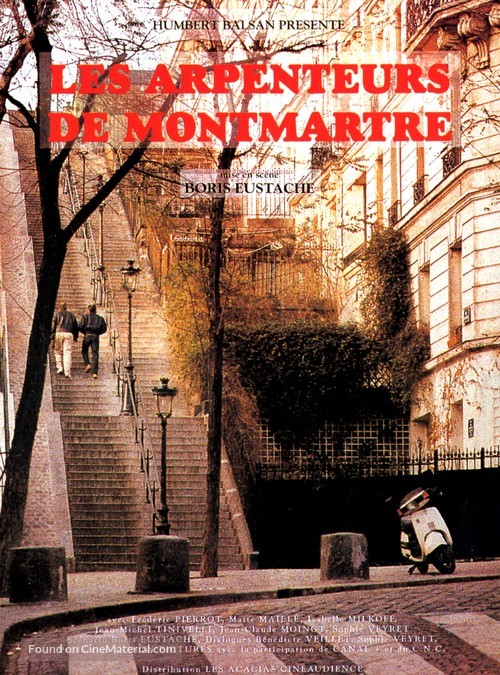 Les arpenteurs de Montmartre - French Movie Poster