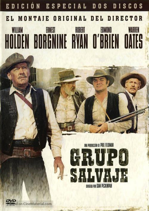 The Wild Bunch - Spanish DVD movie cover
