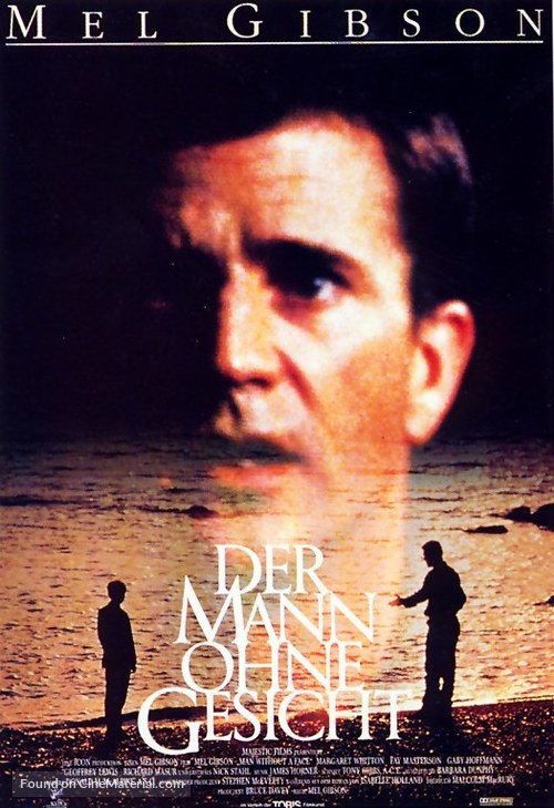 The Man Without a Face - German Movie Poster