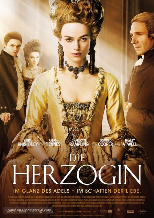 The Duchess - German Movie Poster