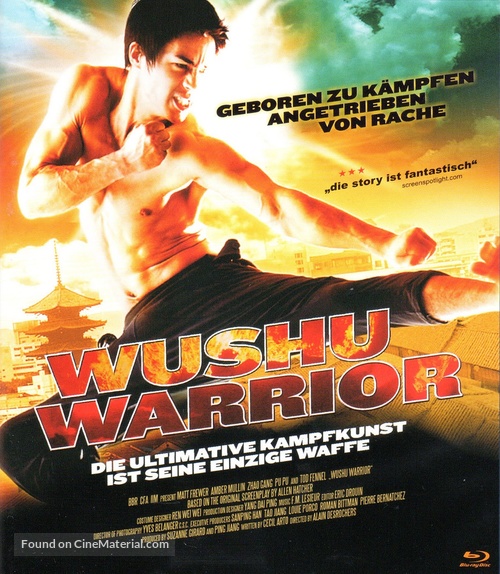 Wushu Warrior - German Blu-Ray movie cover