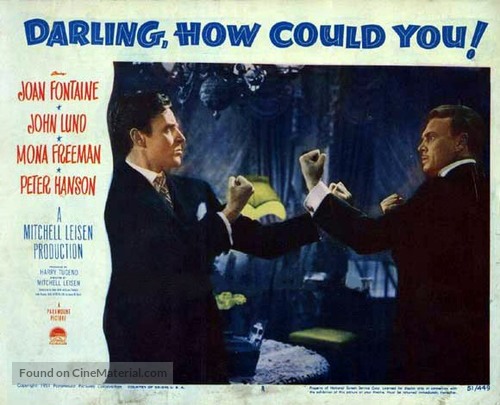 Darling, How Could You! - British Movie Poster