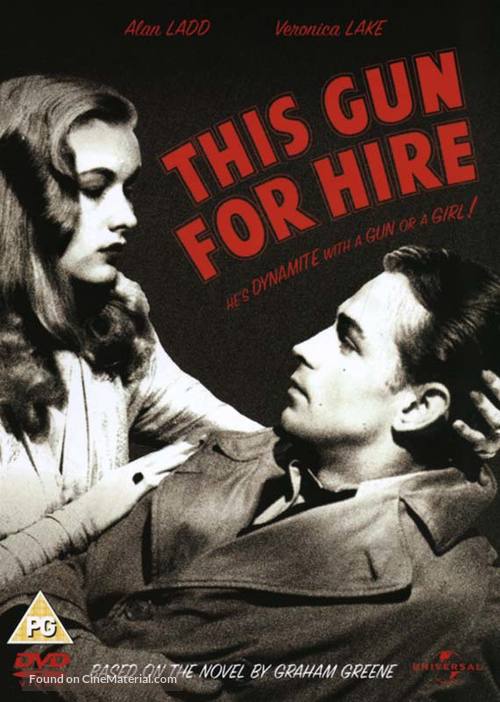 This Gun for Hire - British DVD movie cover