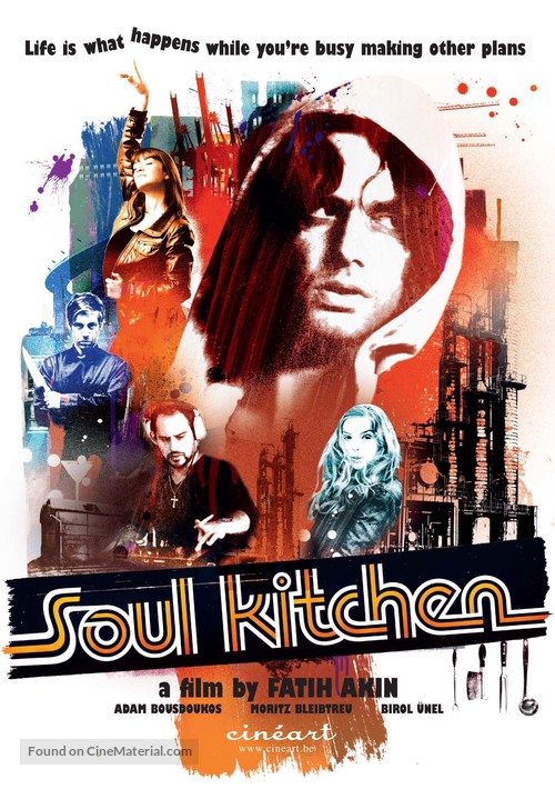 Soul Kitchen - Belgian DVD movie cover