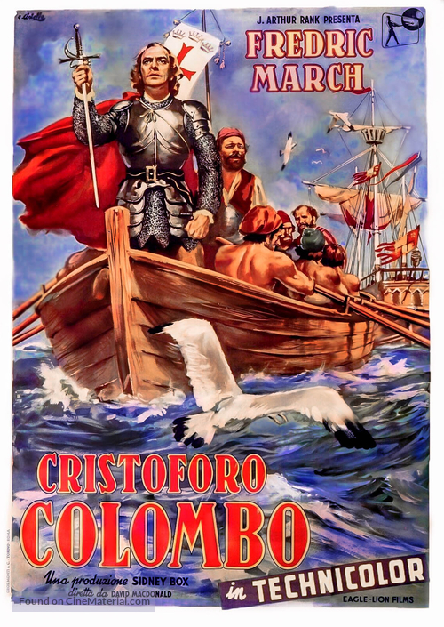 Christopher Columbus - Italian Movie Poster
